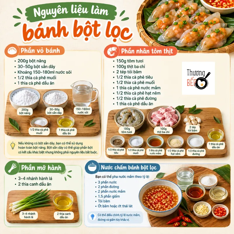 Cách làm bánh bột lọc siêu nhanh, siêu đơn giản (3)
