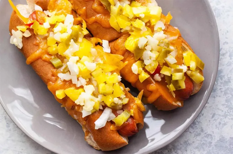 HOT DOG NƯỚNG PHÔ MAI SIÊU DỄ LÀM
