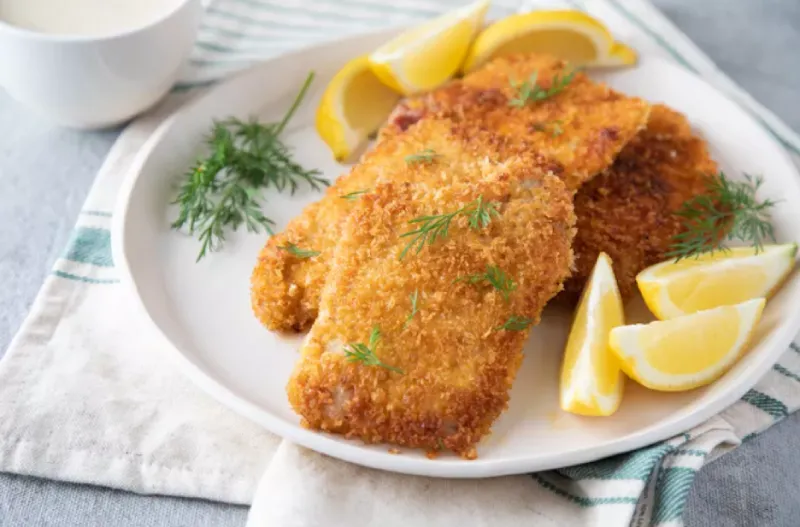 Thịt lợn chiên giòn kiểu Schnitzel